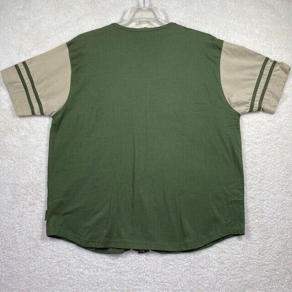 Looney Tunes Womens Sz XL Green VTG 2002 TWEETY BIRD ATTITUDE U Baseball Jersey - Picture 2 of 11